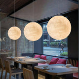 Resin Pendant Light Ambient Lighting View - OroDwell