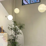 LunaraGlow Moonlight Pendant Lamp for Cozy Ambience - OpalDwell