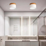 Cylindra Scandinavian Aluminum Ceiling Light – Hero View - OroDwell