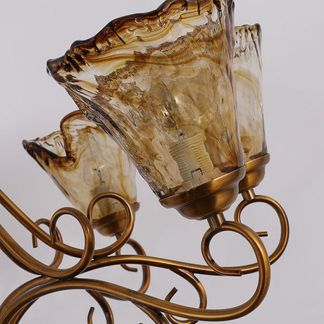 Chandelier Close-Up Detail View OpalDwell