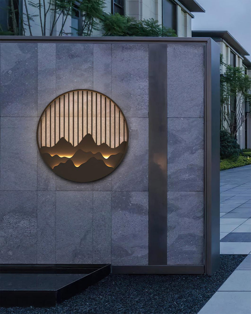 Cairncrest Outdoor Wall Lamp for Patio and Garden