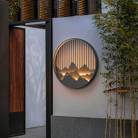 Cairncrest Outdoor Wall Lamp for Patio and Garden