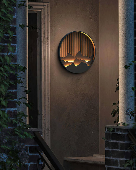 Cairncrest Outdoor Wall Lamp for Patio and Garden