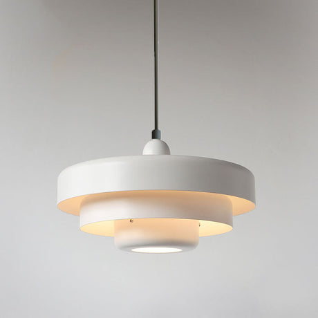 Multi-layer pendant fixture close view