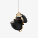 Scandinavian-style metal pendant light for entryway decor