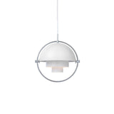 Scandinavian-style metal pendant light for kitchen lighting