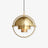 Norvian multi-layer pendant light finish color option view