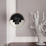 Pendant lamp size comparison view