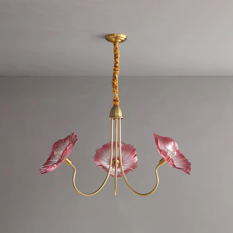 Chandelier for compact room spaces