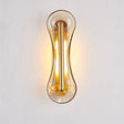 Glass Wall Lamp LED Warm Ambient Glow for Bedroom