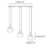 Acrylic Pendant Light Sophisticated Enchanting Accent - OpalDwell