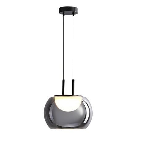 HaloAura Pendant Light Overhead Perspective View - OpalDwell