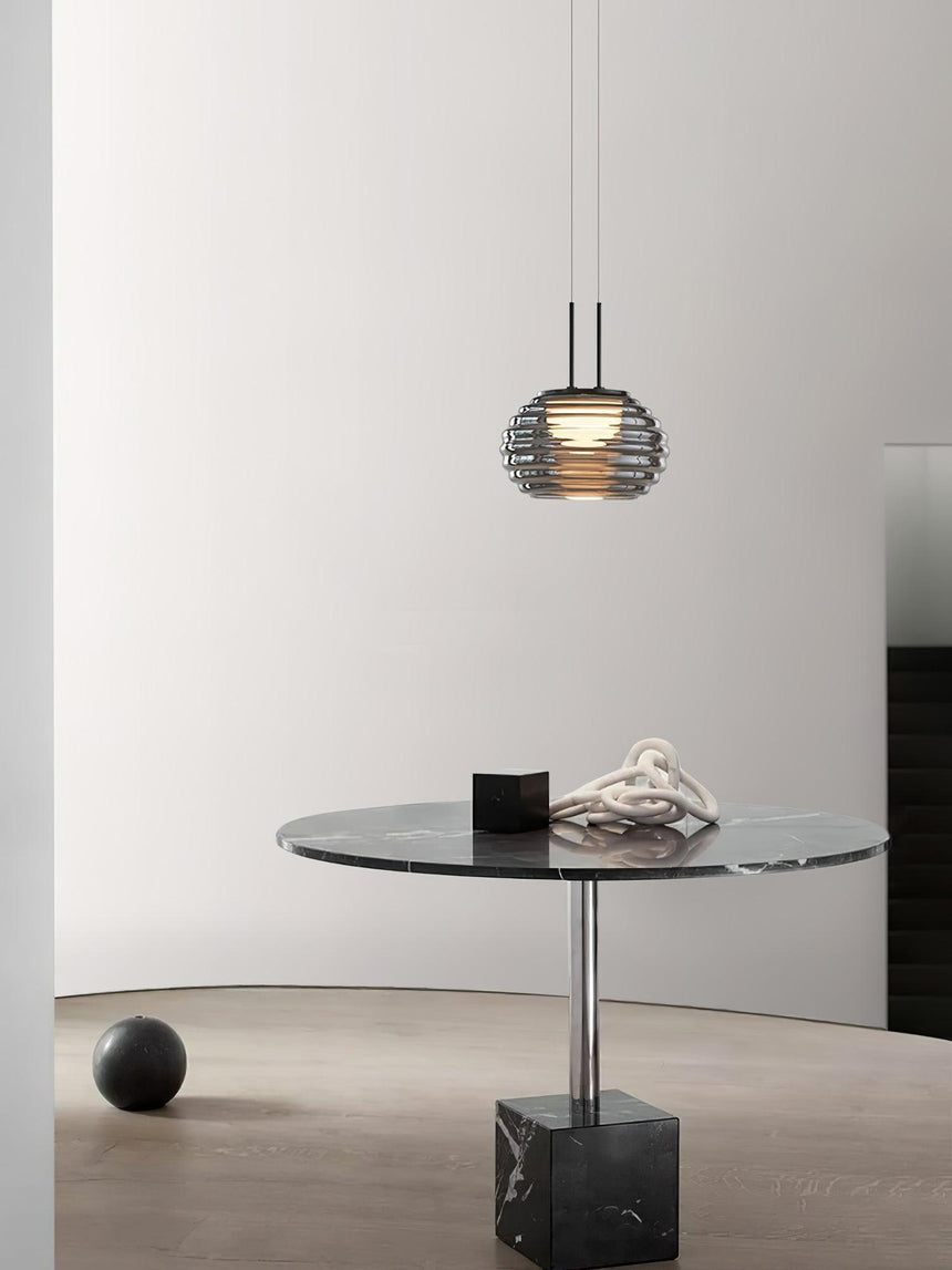 Acrylic Pendant Light Diffused Soft Light Close-Up - OpalDwell