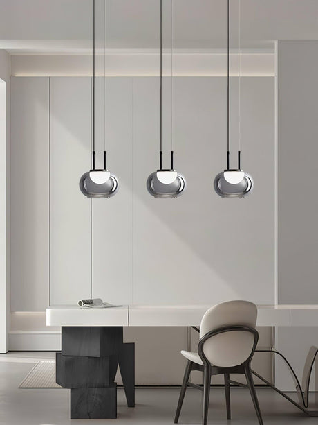 Acrylic Pendant Light Soft Ambient Glow for Living Room - OpalDwell