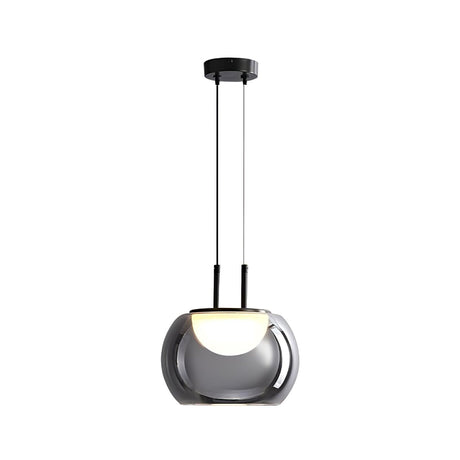 HaloAura Pendant Light Close-Up Halo Ring Detail - OpalDwell
