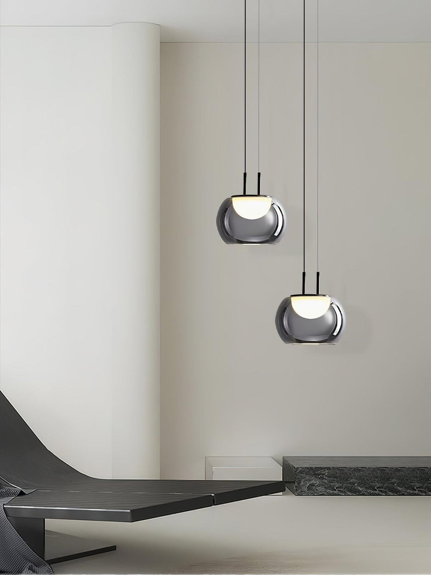 HaloAura Pendant Light Hardwired Installation Detail - OpalDwell