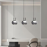 Halo Pendant Light Diffused Warm Glow Close-Up - OpalDwell