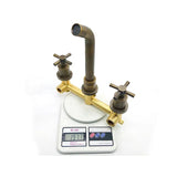 Brass wall faucet - wall-mounted installation