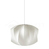 Nitro Bubble wood pendant light full view