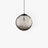 Amber glass pendant light warm 3000K glow - OpalDwell
