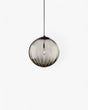 Amber glass pendant light warm 3000K glow - OpalDwell