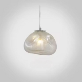 Cloud inspired glass pendant light for living room