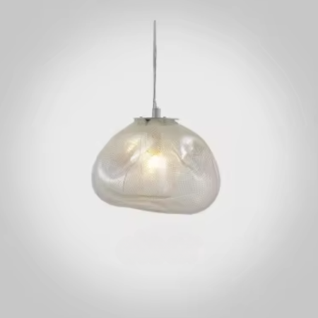 Cloud inspired glass pendant light for living room