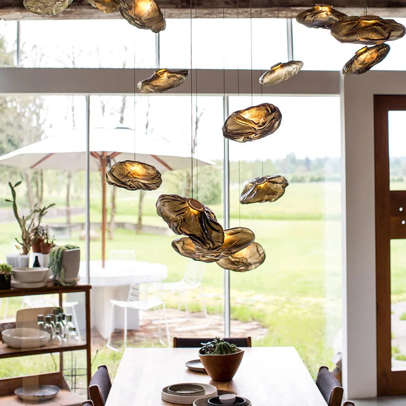 LED pendant light for dining area ambiance