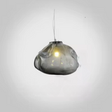 Cloud inspired glass pendant light for living room