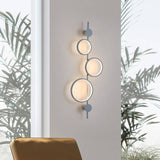 Warm glow wall lamp for residential decor