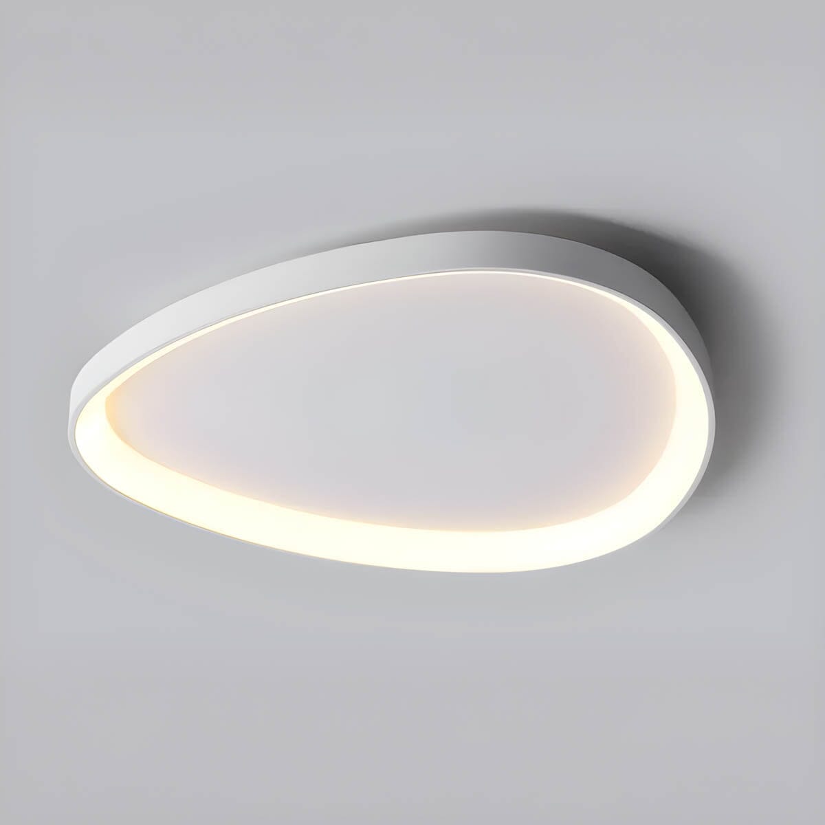Dimmable LED Flush Mount Ceiling Light for Bedroom OpalDwell