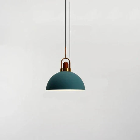 Pendant Light Installed Above Dining Table