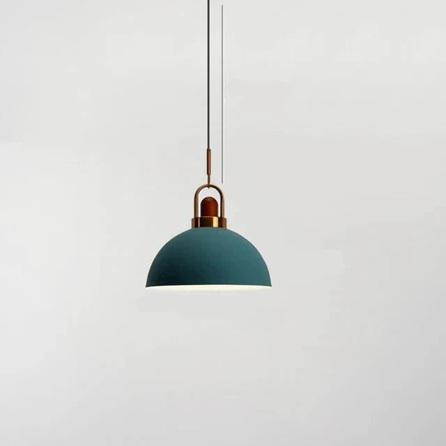 Pendant Light Installed Above Dining Table