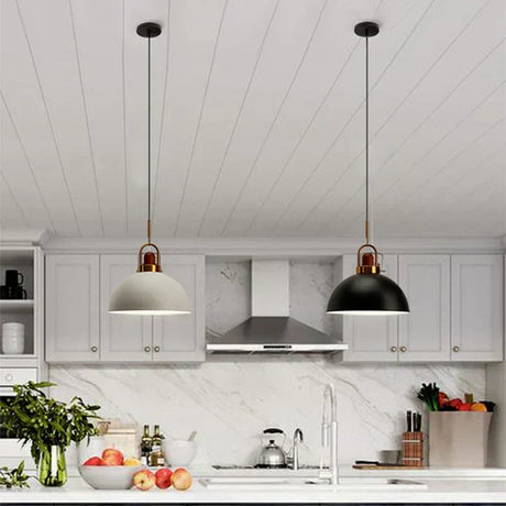 Metal Pendant Lamp Detail of Silhouette