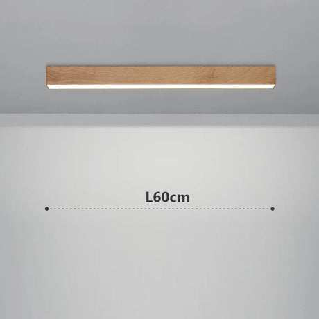 Sleek aluminum ceiling light for modern homes