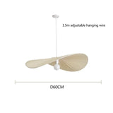 Fabric pendant light styled dining room setting