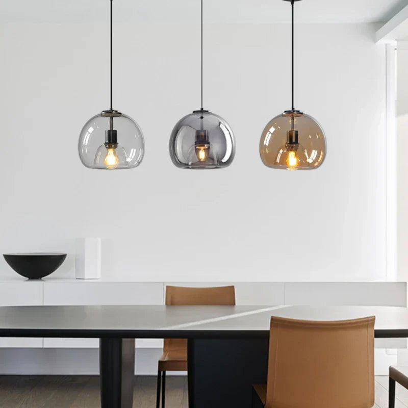 ElaraGlass Pendant Light for Living Room