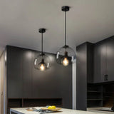 Pendant Lamp Installed Above Dining Table