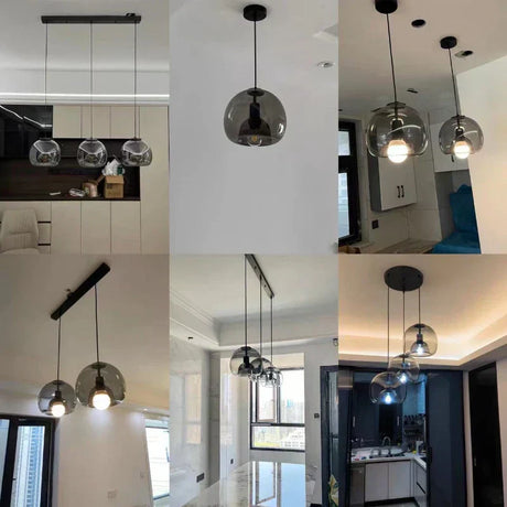 Glass Pendant Light for Bedroom Ambient Glow