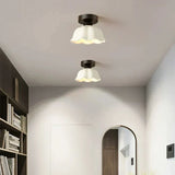 Lumenara Glass and Ceramic Chandelier for Living Room