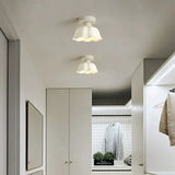 Ceramic and Glass Pendant Lamp Close-Up Detail