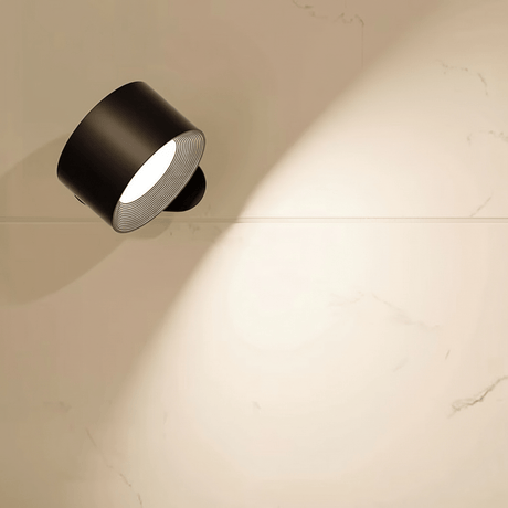 Minimalist wall light for bedroom ambiance
