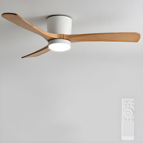 Nordic Ceiling Fan Light Close Up