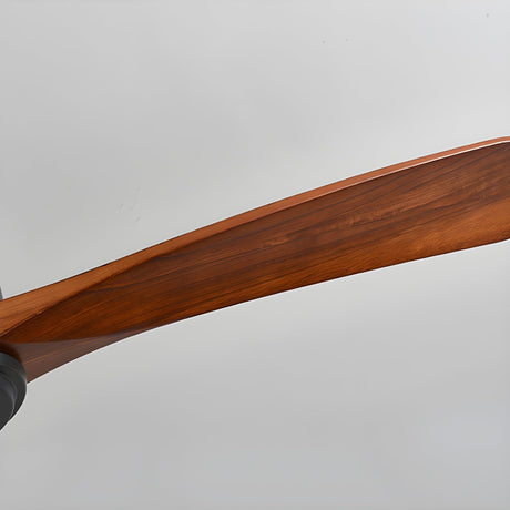 Wood Ceiling Fan Additional Room View