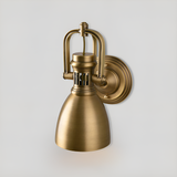 Dining room wall light with warm glow