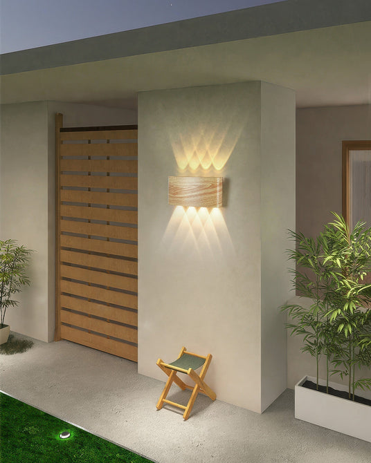 Metal Wall Sconce finish detail