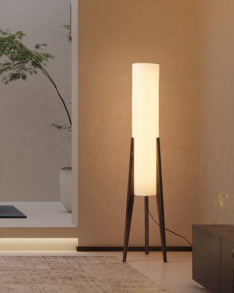 Retro standing lamp for living room