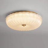 Ripple Glass Ceiling Light Ambient Glow