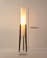 Nordic floor lamp close-up detail