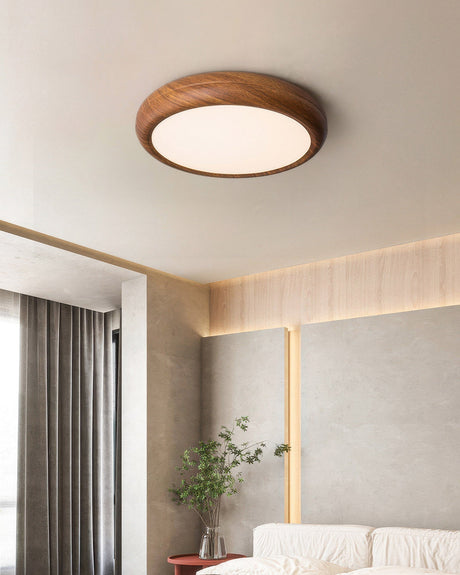 Nexa Walnut Ceiling Light Package and Installation
